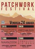 Affiche pour le Patchwork festival | Alec Chignol