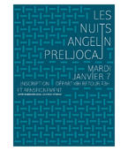 AFFICHE LES NUITS D'ANGELIN PRELJOCAJ | Charlaine Podevin