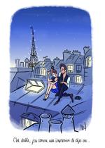 Cliché sur les toits de Paris. | Magalie Foutrier