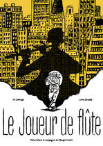 Affiche concert de dessin "Le Joueur de flûte". | LeRouge M.