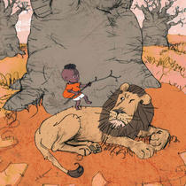 Idris et le lion | Jean Bossard