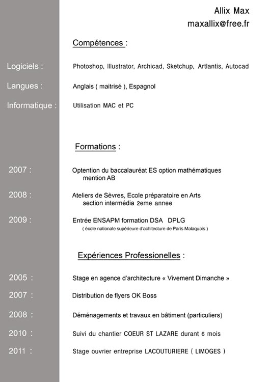 Télécharger exemple gratuit cv etudiant electrotechnique  Logitheque 