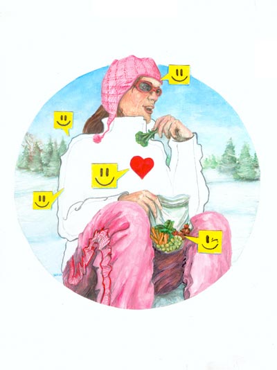 Les légumes et l'hiver