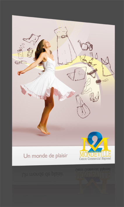 Recherche graphique - centre commercial Mondeville 2