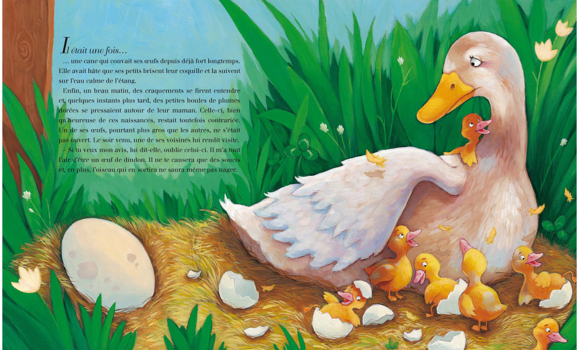Céline Riffard illustratrice jeunesseNews : Le vilain petit canard