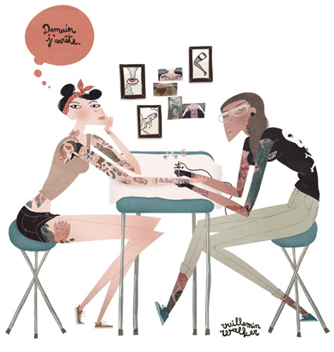 Demain j'arrête | Les tatouages