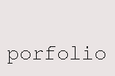 portefolio