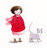 Fillette et son chat