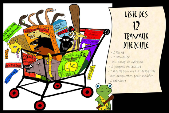 Page De Garde 12 Travaux D'hercule