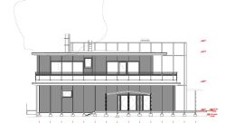 Façade du projet - Fatma HASSANI-architecte