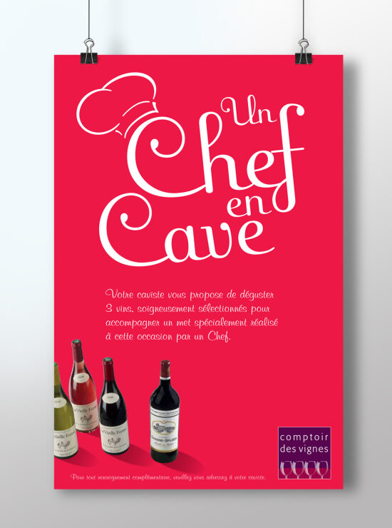 un chef en cave