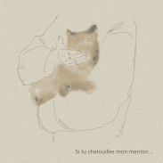 chatouilles mon menton