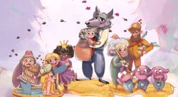 petit-chaperon-couverture-compress - MiloL Morassi-illustrateur-jeunesse