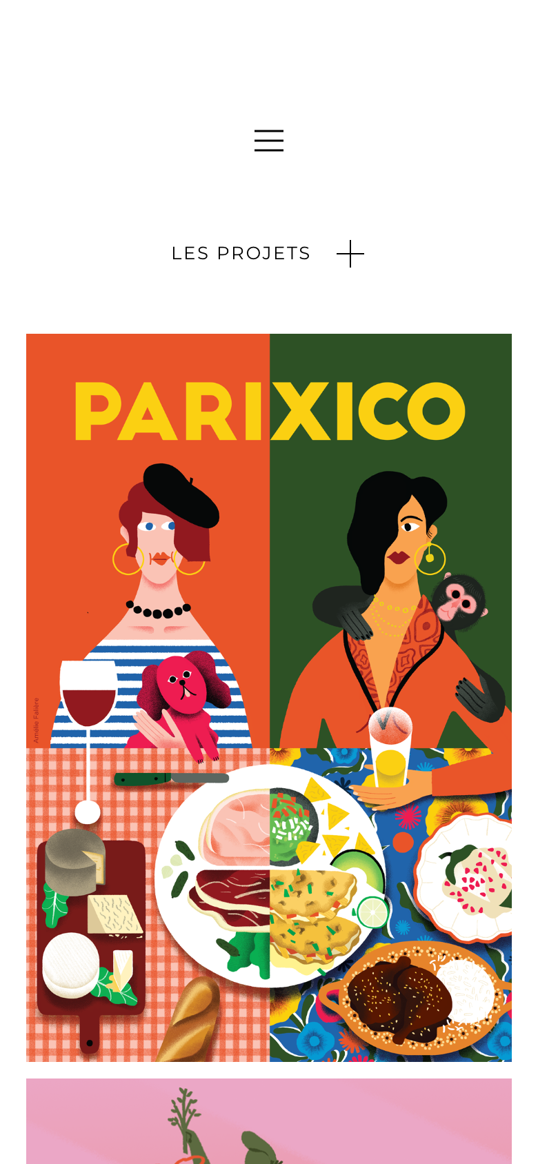 Modèle Ultra-frais sur mobile