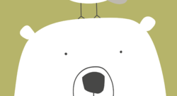 L'ours polaire - Aaliya Art Studio-illustrateur