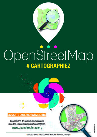 Village numérique Foire de la Lavande - OpenStreetMap