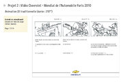 Projet 2: Vidéo Chevrolet - Mondial de l'Auto Paris 2010