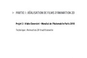 Projet 2: Vidéo Chevrolet - Mondial de l'Auto Paris 2010