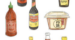 Sauces & Condiments d'Asie.jpg - adrien martin-illustrateur
