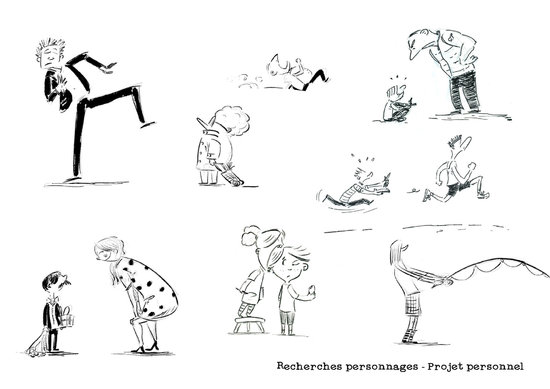 Recherches personnages