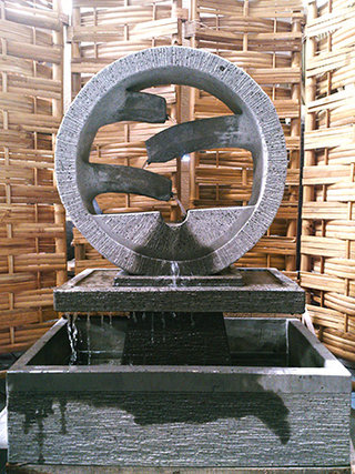 Fontaine roue