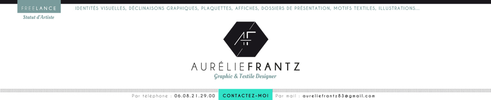 Aurélie Frantz :  Portfolio :Graphic Design