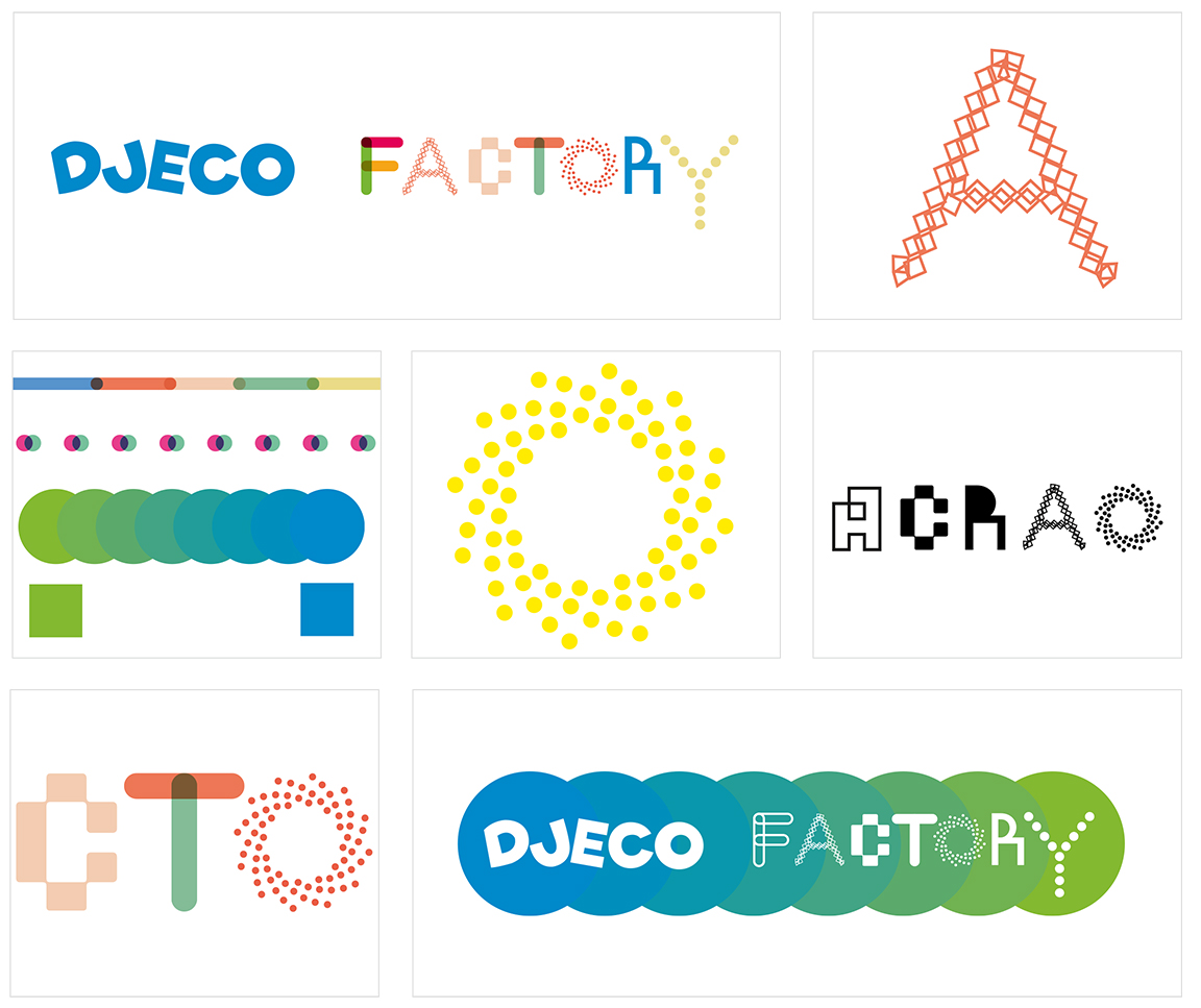 Djeco _  logo pour la gamme Factory