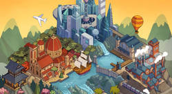 Couverture du jeu Nova Era - édition Cmon - Auteur Andrea Chiarvesio - Agnès Ripoche-illustrateur