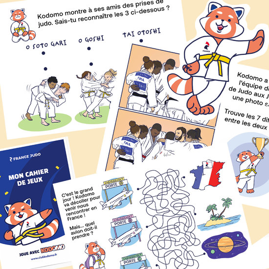 Carnet de jeux "KODOMO"