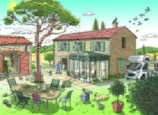 Rêve de Mas provençal