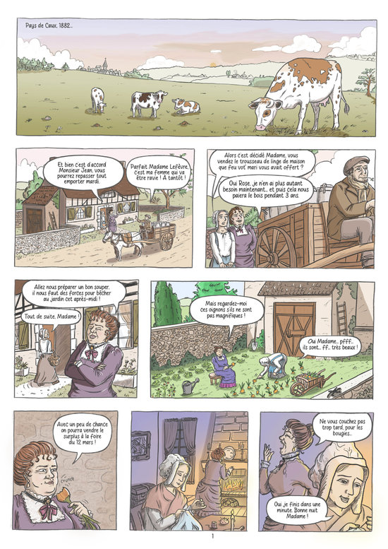 Pierrot Page 1 - Nouvelle de Maupassant