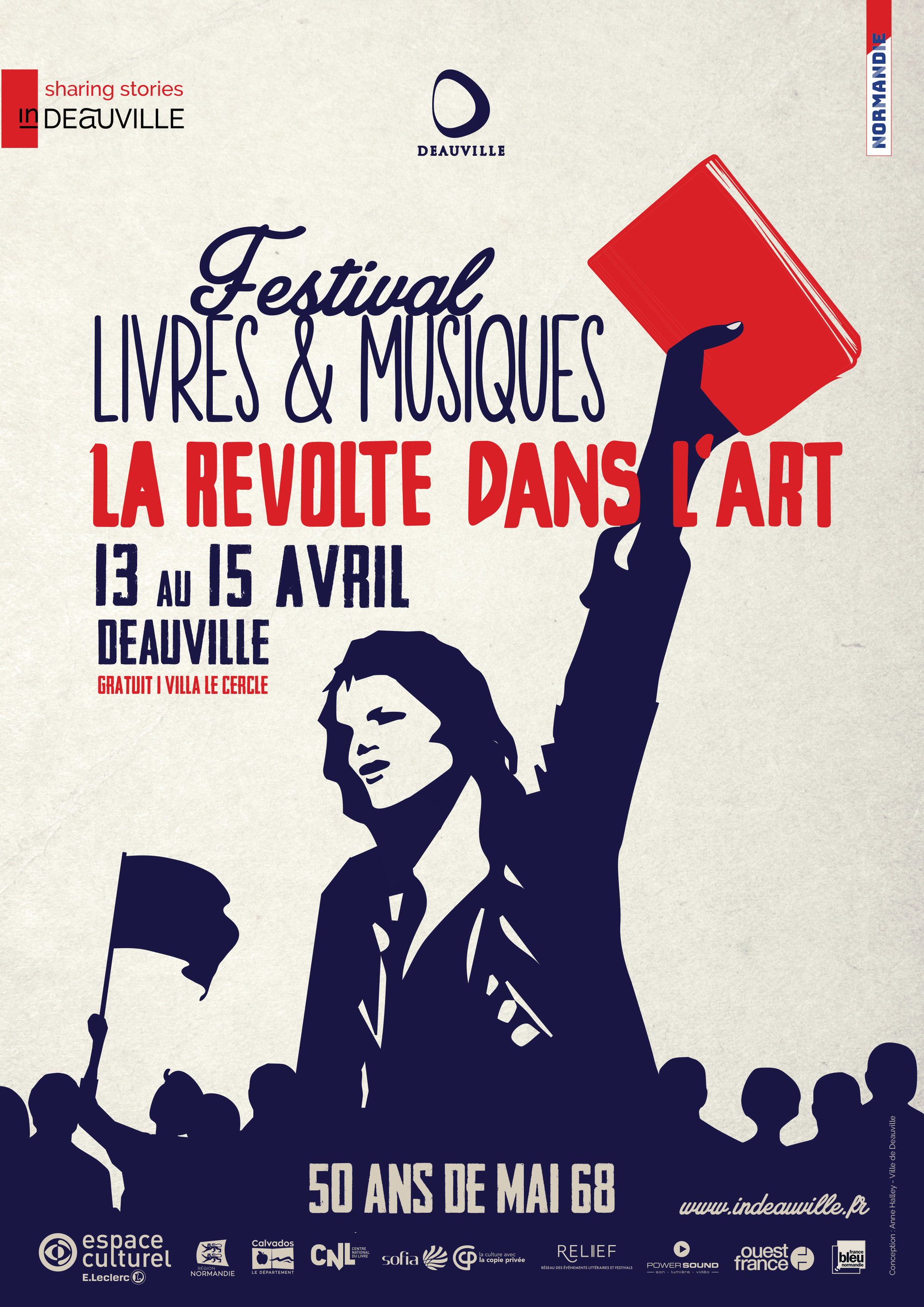 Affiche Festival Livres et Musiques 2018 - Deauville