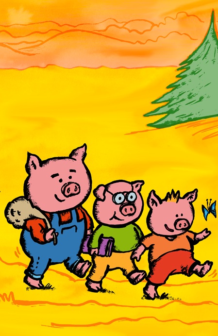 Les trois cochons