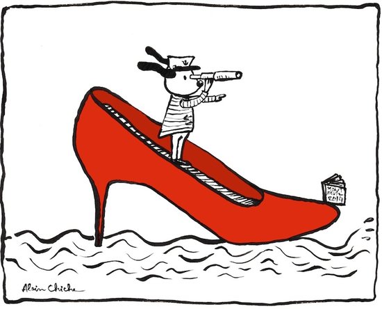 Bateau rouge