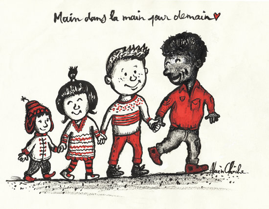 Main dans la main