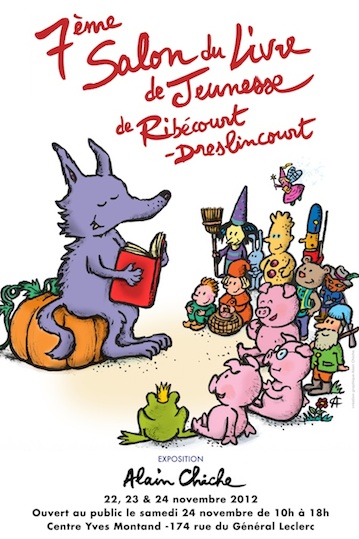 Affiche et visuel Salon du Livre