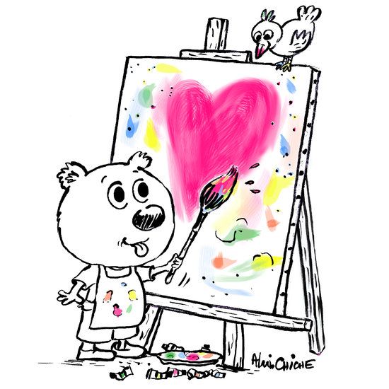 Le petit peintre