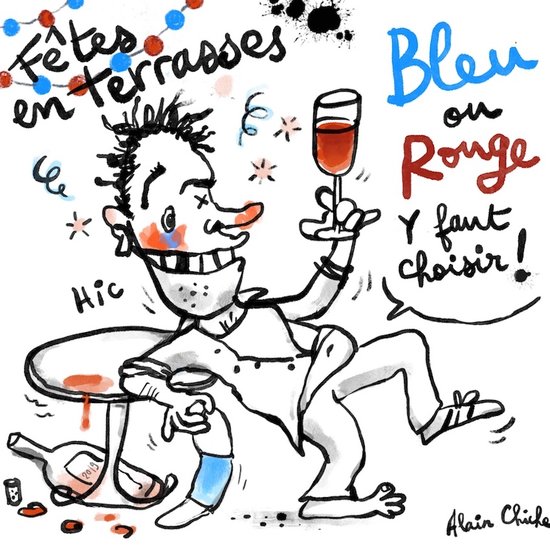 Terrasses en folie
