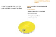 Main characteristics of kitchen scales