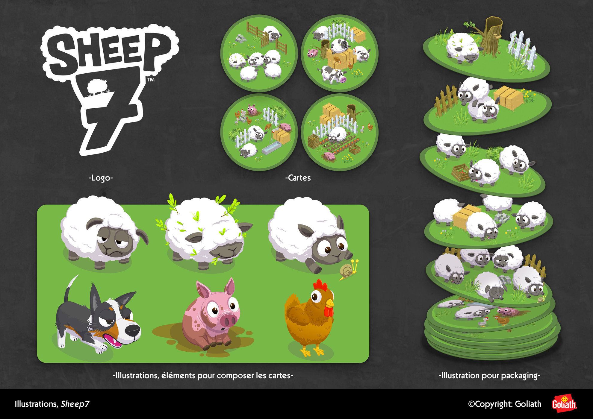 Illustrations, sheep7