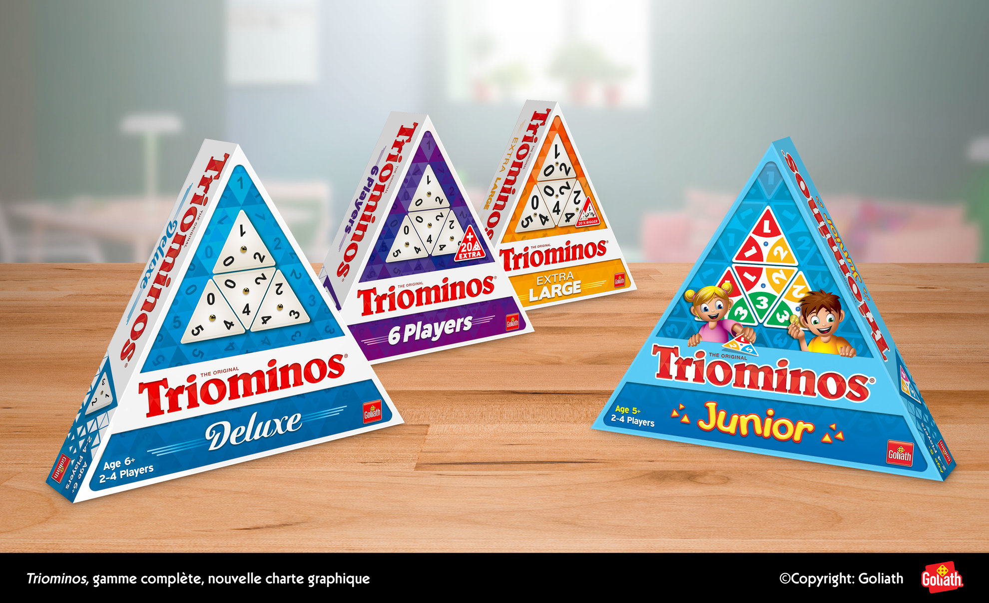 La collection Triominos