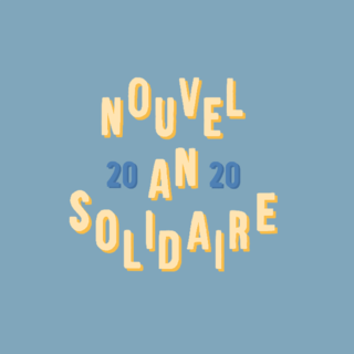 Nouvel An Solidaire 2020 - Branding Design and Illustration