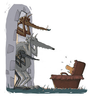 3 loups et un mouton - Lito