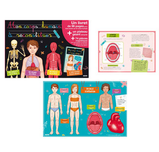 Mon corps humain à reconstituer - Editions Auzou