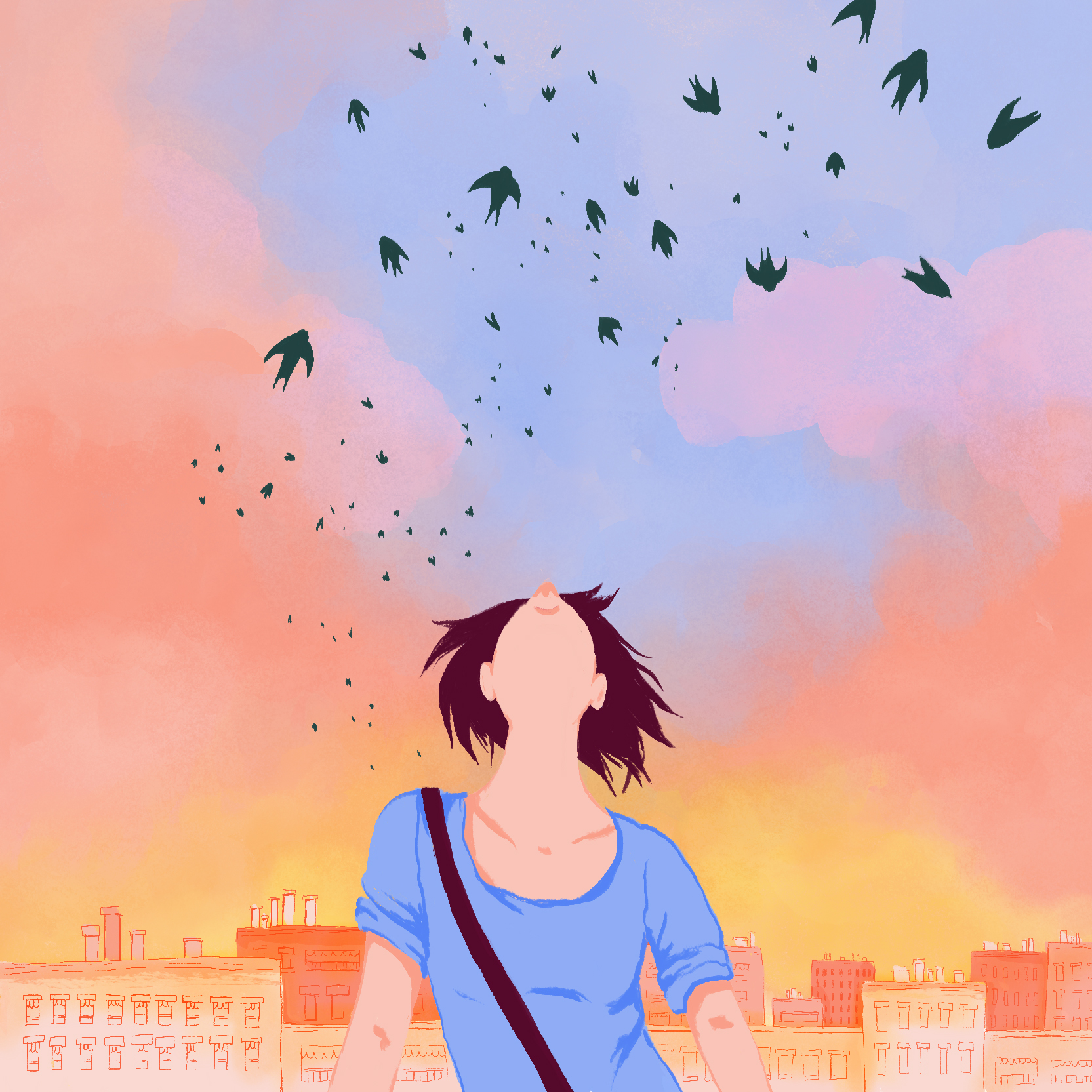 Birds - amandine bourbon-toulan - illustrateurs/rices