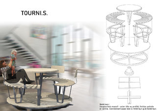 TOURNI.S. mobilier ludique et convivial / TOURNI.S. Fun and friendly furniture 1/2