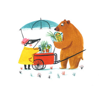 Le pousse-pousse de grand ours