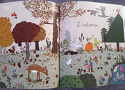 Sauter dans les flaques et autres petits bonheurs des quatre saisons. Larousse Jeunesse. Octobre 2017