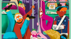 The Parisianer Jeux Olympics - Amélie Falière-illustrateur