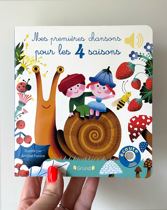 Mes premières chansons pour les 4 saisons Ed.Grund